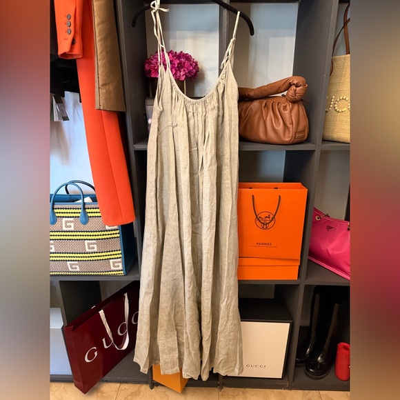 ZARA 100% LINEN STRAPPY
DRESS ZW COLLECTION - Picture 5 of 10